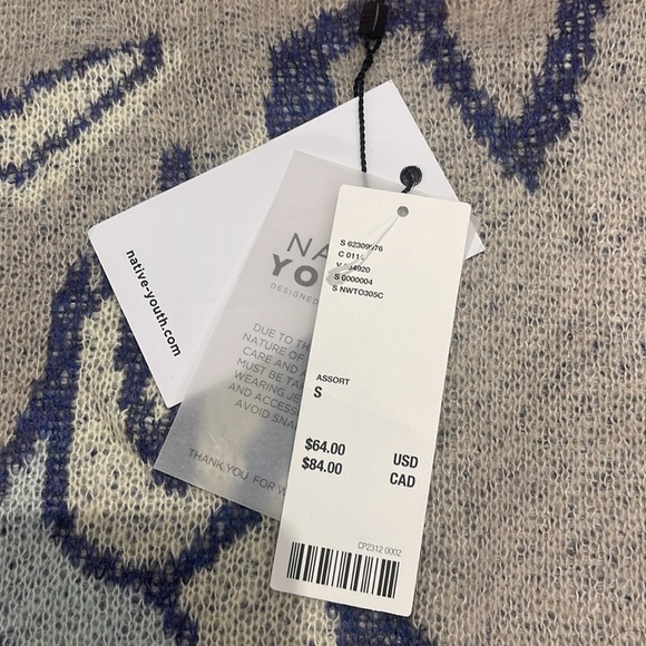 Native Youth sweater vest | S - Picture 3 of 3